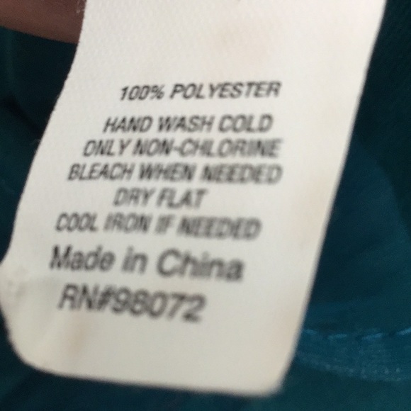 Infinity Scarf Teal Lightweight Sheer Polyester - Picture 8 of 8